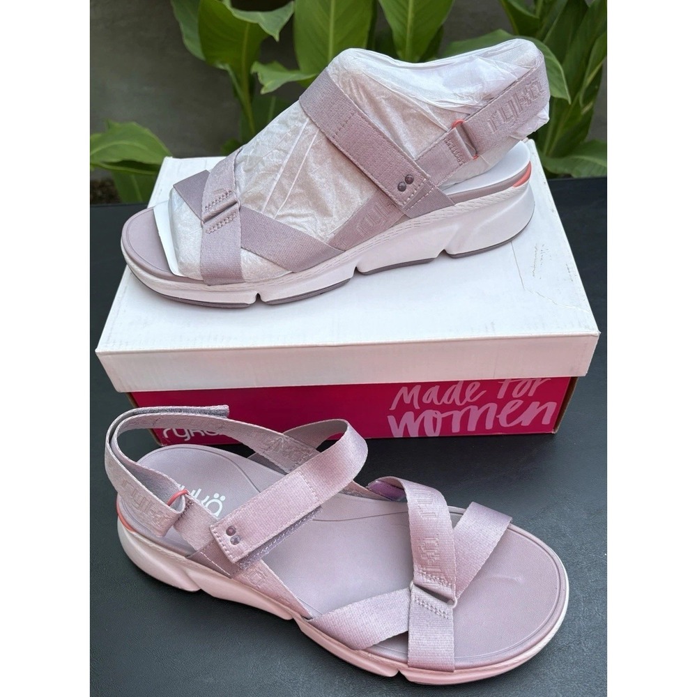 Ryka Women's Better Half Sport Sandal Purple Chalk 12M NIB